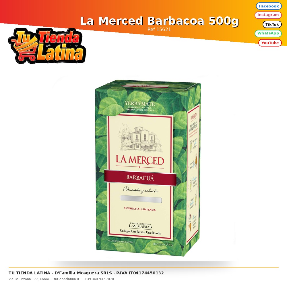 La Merced Barbecue 500g