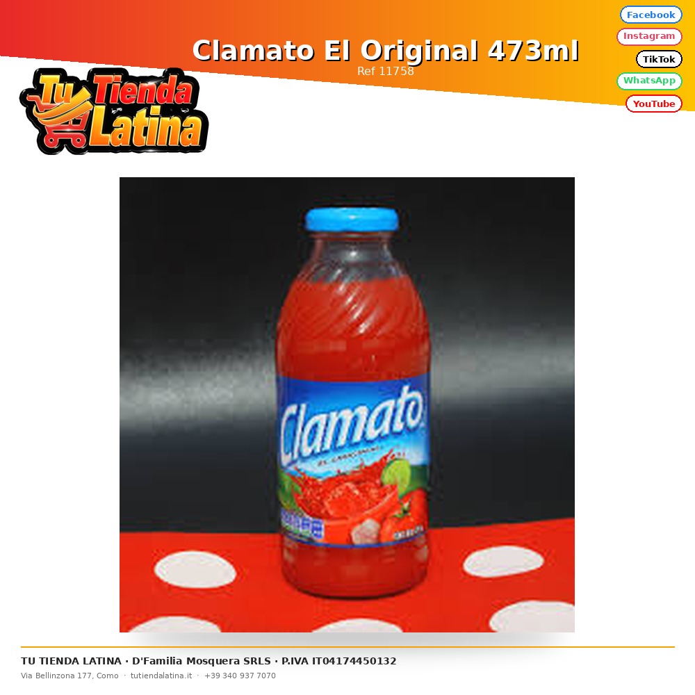 Clamato L'Originale 473ml