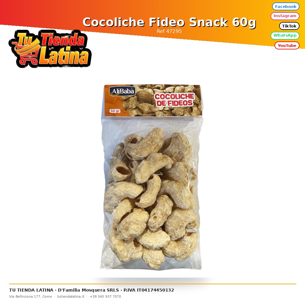 Cocoliche Noodle Snack 60g