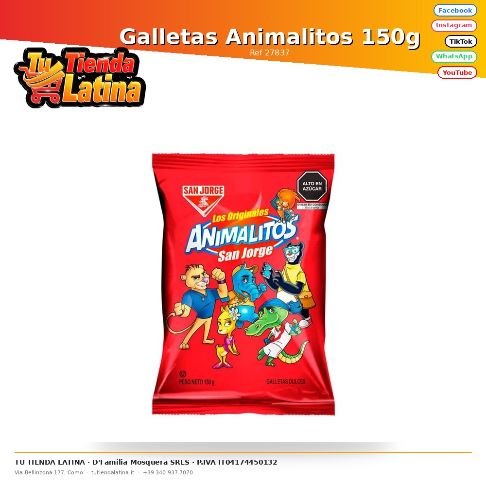 Biscotti Animali 150g