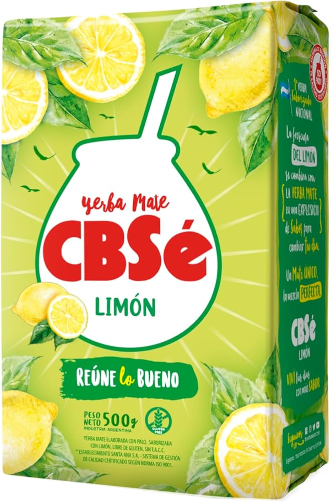 YERBA MATE LIMON 500gr CBSe