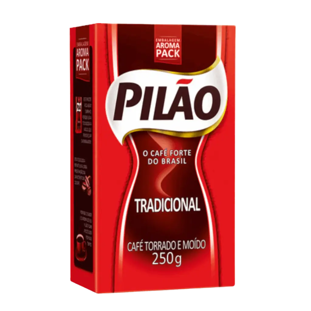 Cafe Tostado y Molido Tradicional 250g Pilao (brazil)