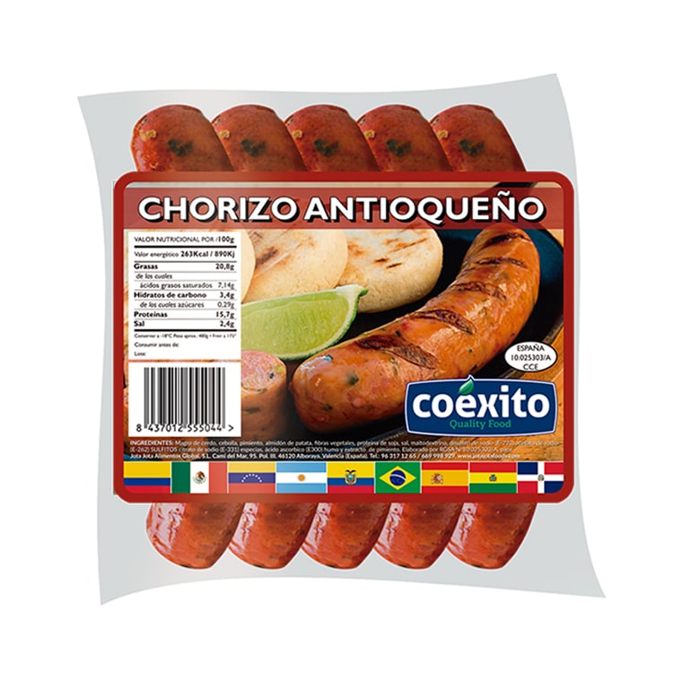 Grande Santarrosa Chorizo Surgelato 500g Coexito