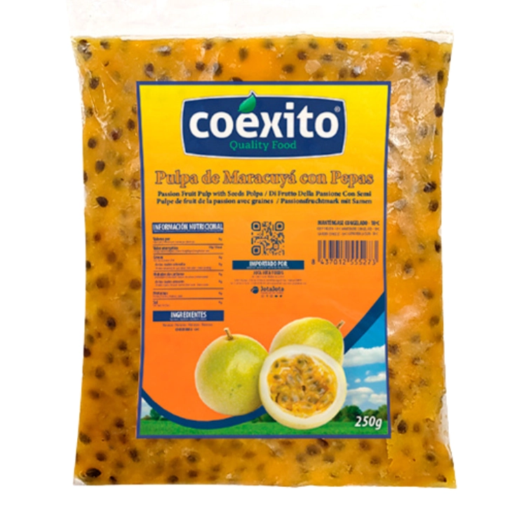Pulpa Maracuya con Pepita 250gr Coexito