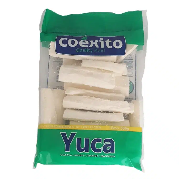 Yuca en Trozos Congelada Bolsa 500gr Coexito