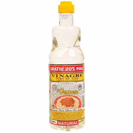 Vinagre Venturo Blanco Botella 600ml c12u