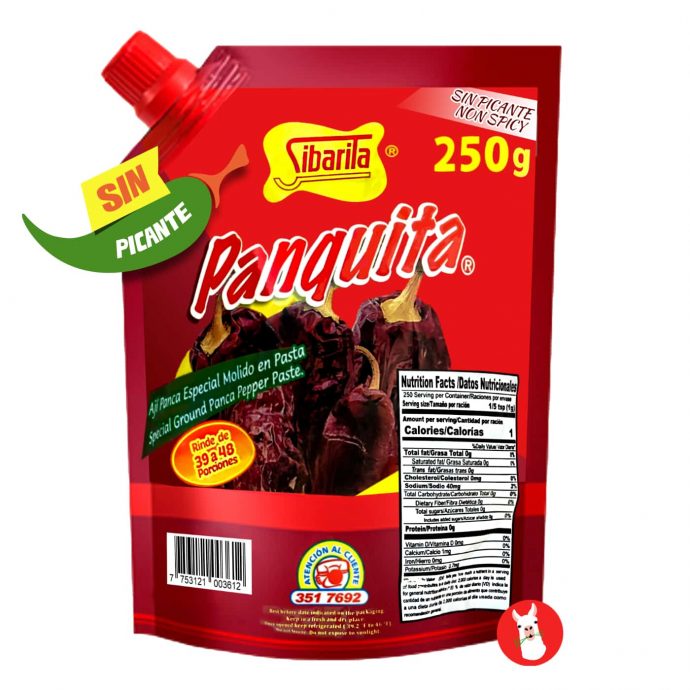 Panquita Sibarita sin Picante Doypack 250g c12u
