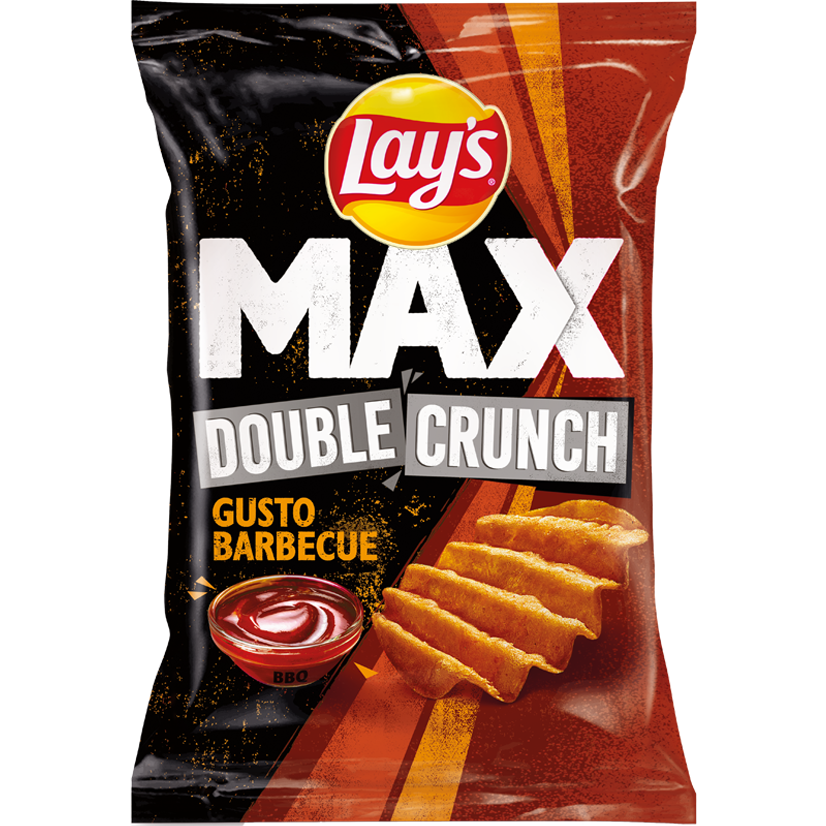 Barbecue Lay's Max Double Crunch Gusto