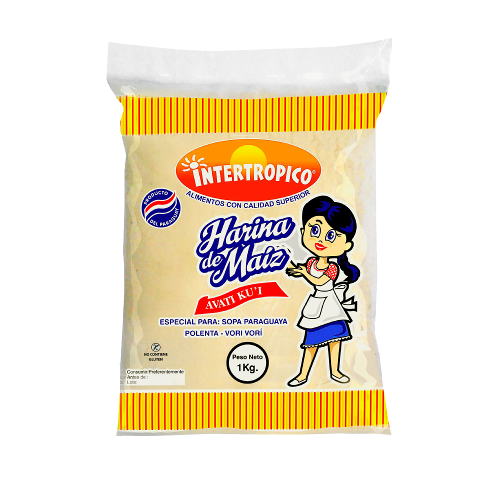 Farina di Mais Intertropico 1kg
