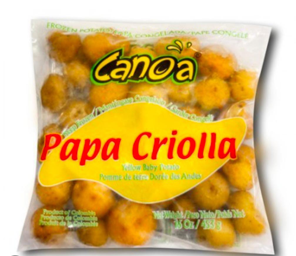 PAPA CRIOLLA CONGELADA 453gr CANOA