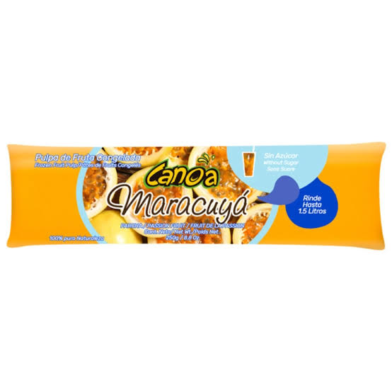 PULPA MARACUYA 250gr CANOA