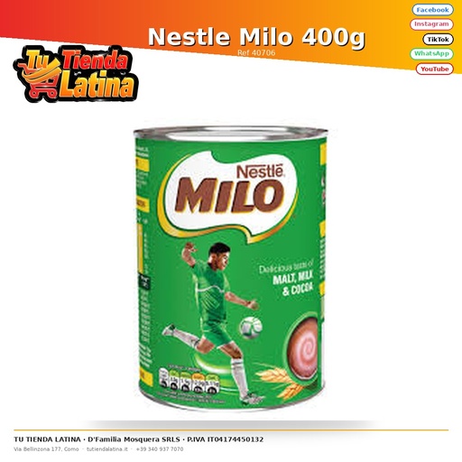 [40706] Nestlé Milo 400g