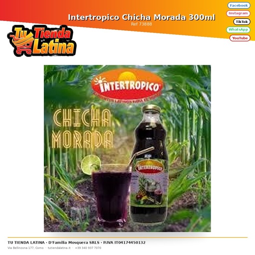 [73888] Intertropico Chicha Morada 300ml