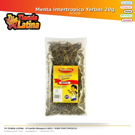 [01626] Intertropical Mint Herbs 20g