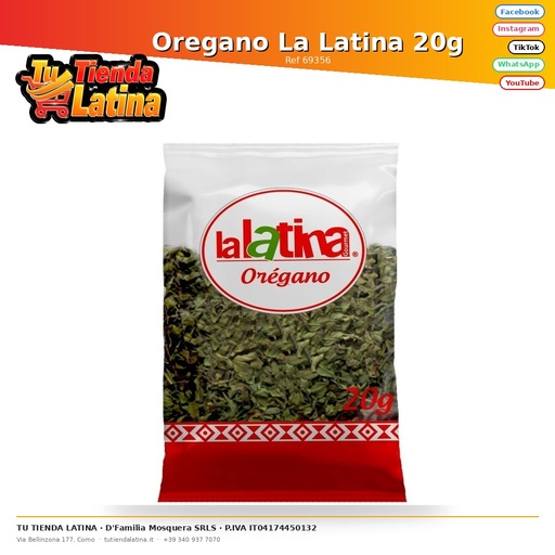 [69356] Origano La Latina 20g