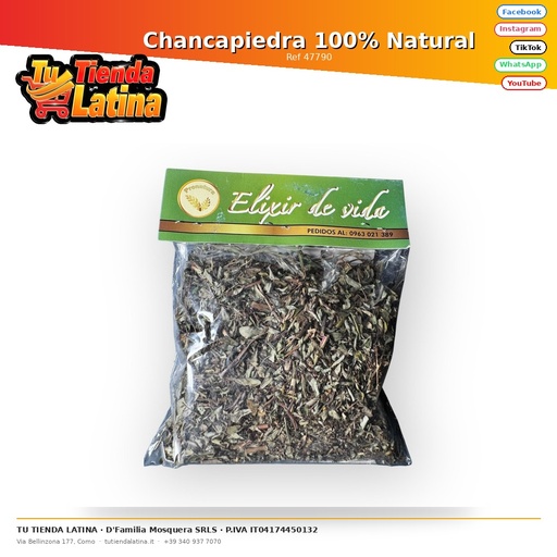 [47790] 100% Natural Chancapiedra