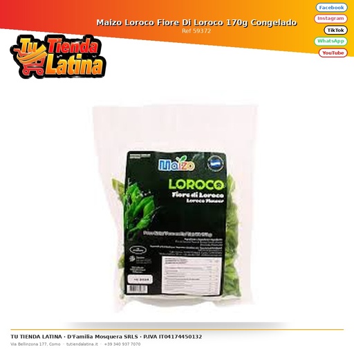 [59372] Loroco Fiore Di Mais Di Loroco 170g Surgelato