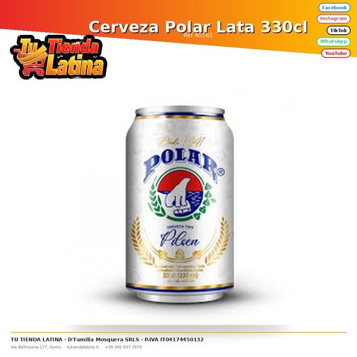 [40161] Polar Beer Can 330cl