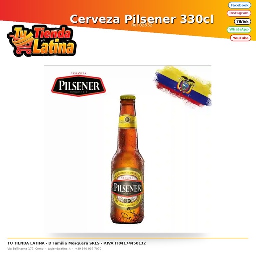 [02632] Birra Pilsener 330cl