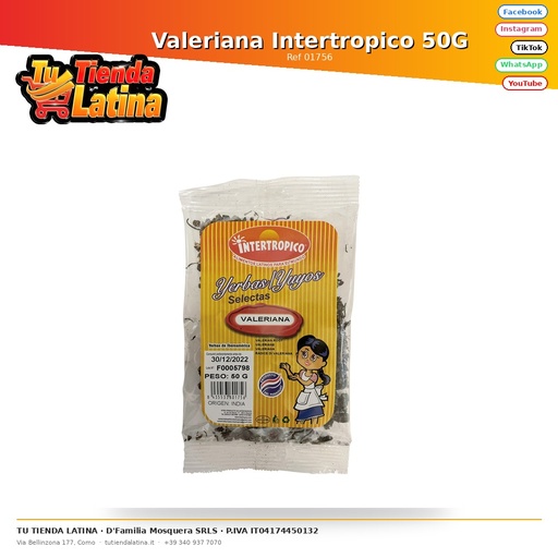 [01756] Intertropical Valerian 50G