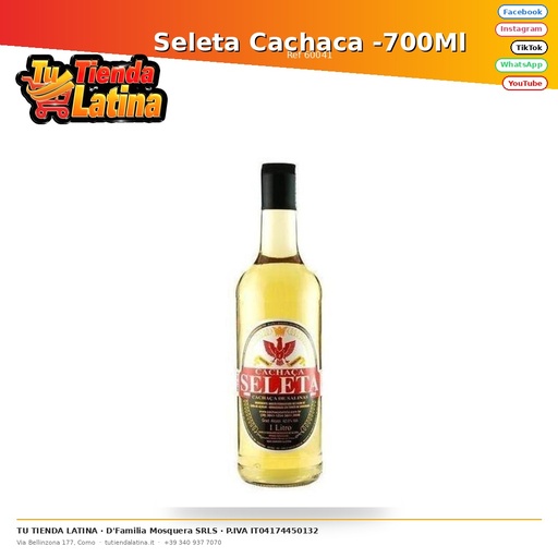 [60041] Cachaca Seleta -700Ml