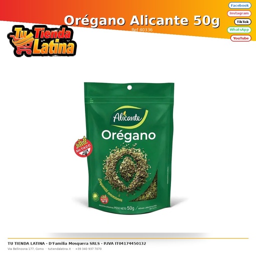 [40336] Origano Alicante 50g