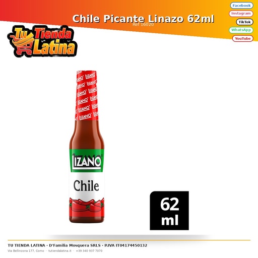 [16020] Chile Picante Linazo 62ml