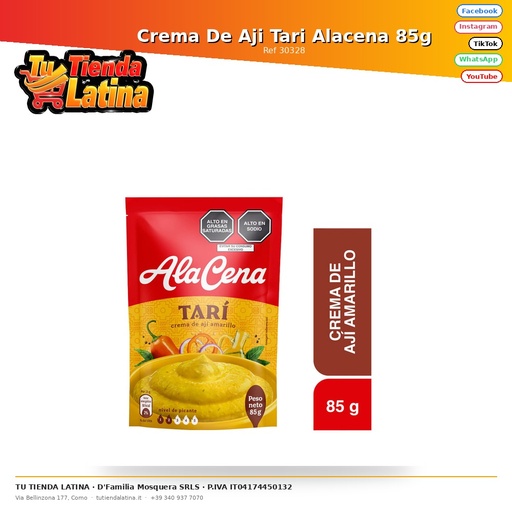 [30328] Crema De Aji Tari Alacena 85g