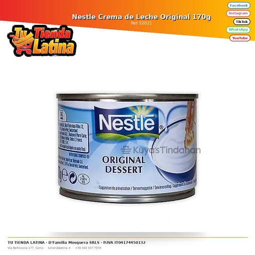 [52021] Nestlé Crema Di Latte Originale 170g