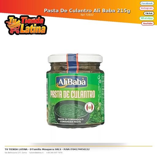 [72802] Pasta De Culantro  215g