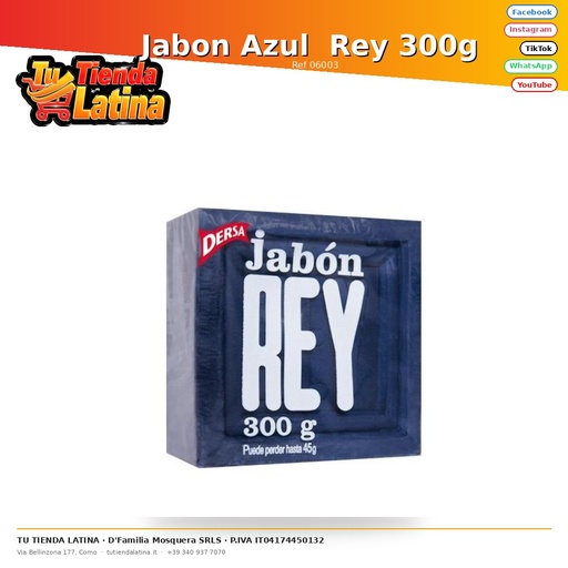 [06003] Royal Blue Soap 300g