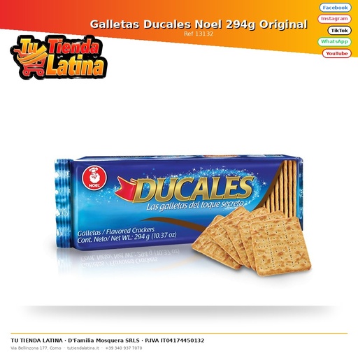 [13132] Galletas Ducales Noel 294g Original