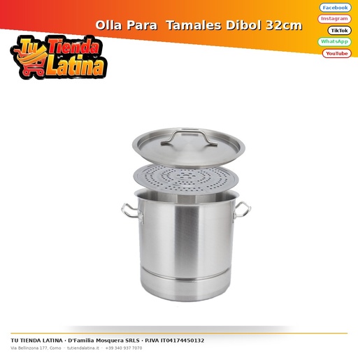 Tamale Pot Dibol 32cm