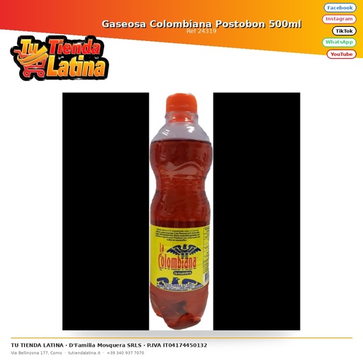 [24319] Postobon Colombian Soda 500ml