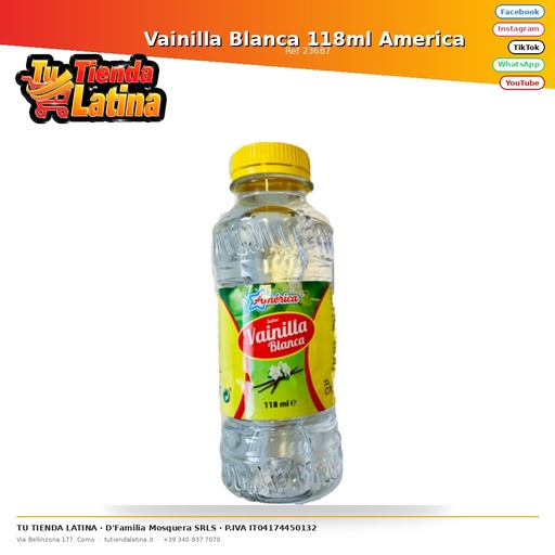 [23687] Vainilla Blanca 118ml America