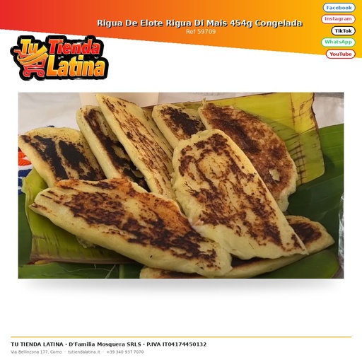[59709] Rigua De Elote Rigua Di Mais 454g Congelada