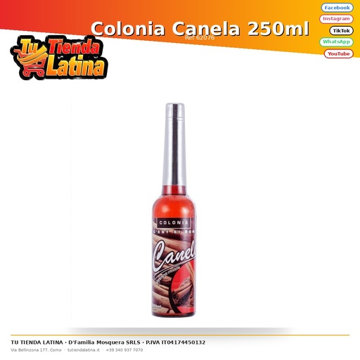[62076] Colonia Canela 250ml