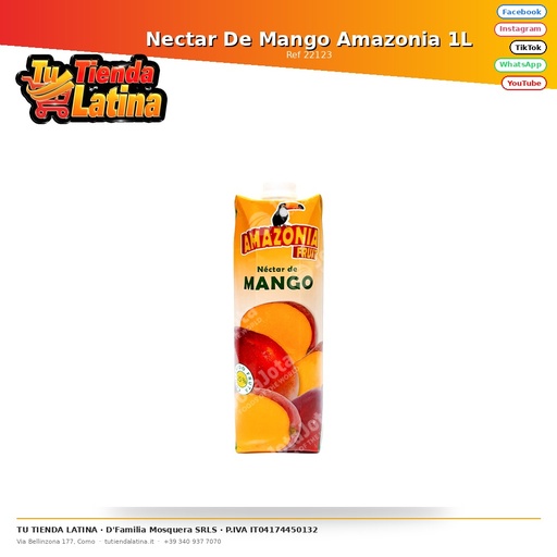 [22123] Nettare di mango dell'Amazzonia 1L