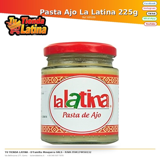 [69509] Pasta Ajo La Latina 225g