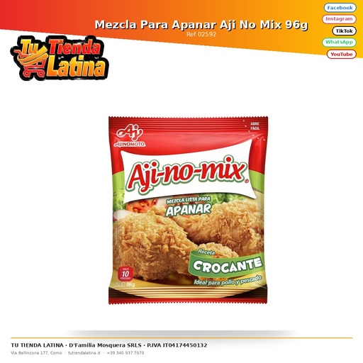 [02592] Aji No Mix Apanar Mix 96g