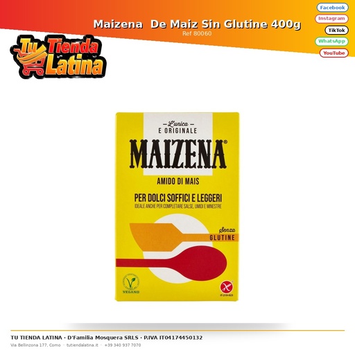 [80060] Maizena De Maiz Sin Glutine 400g