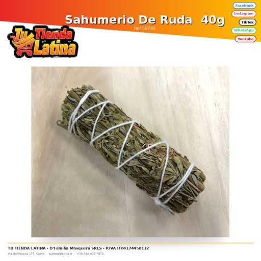 [56742] Rue Sahumerio 40g