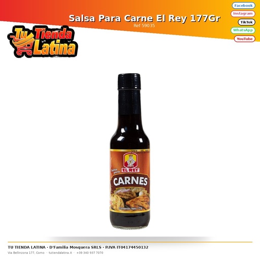 [59035] El Rey Meat Sauce 177Gr