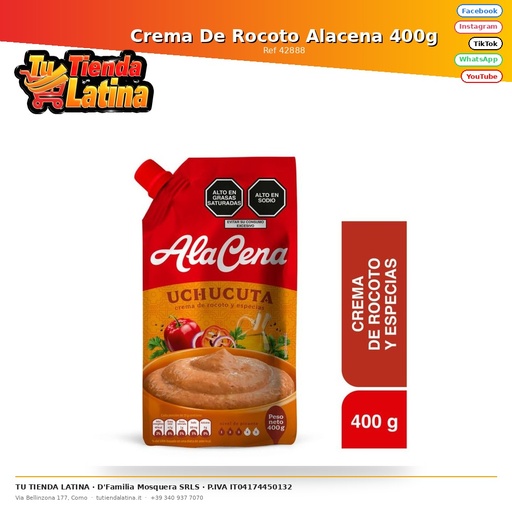[42888] Armadietto Crema Rocoto 400g