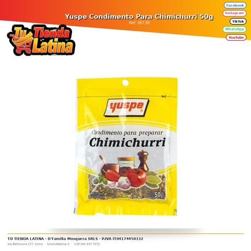 [38738] Yuspe Chimichurri Seasoning 50g