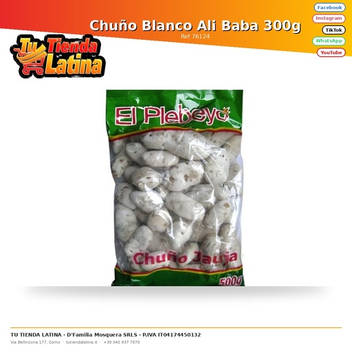 [76124] Chuño Blanco Ali Baba 300g