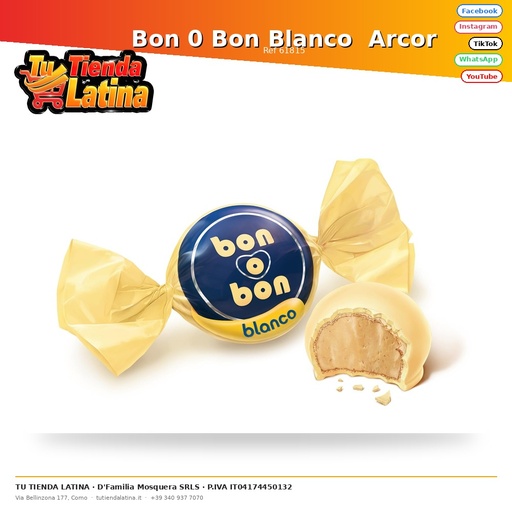 [61815] Bon 0 Bon Blanco Arcor