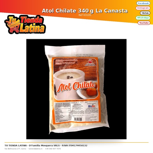 [03105] Atol Chilate 340g La Canasta