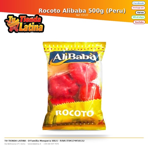 [73727] Rocoto Alibaba 500g (Perù)