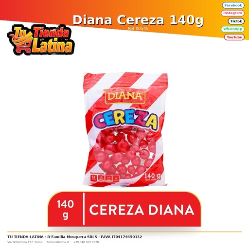 [00545] Diana Cherry 140g